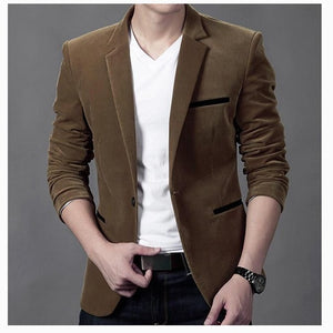 NEW Mens Fashion Brand Blazer British's Style casual Slim Fit suit jacket male Blazers men coat Terno Masculino Plus Size 3XL