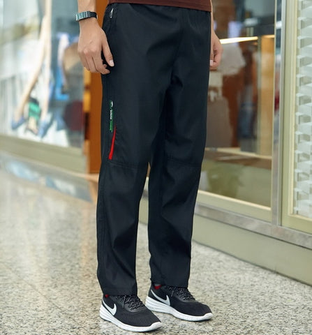 Grandwish Men Winter Sweatpants Warm Fleece Thick Pants Mens Loose Elastic Waist Pants Casual Pants Trousers With Pockets,DA897