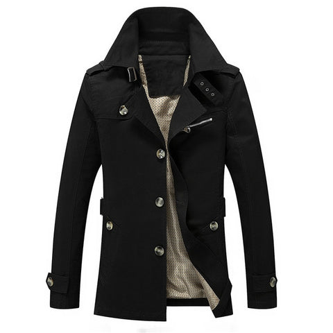 BOLUBAO Men Jacket Coat Fashion Trench Coat Jaqueta Masculina Veste Homme Brand Casual Fit Overcoat Outerwear Jacket Male