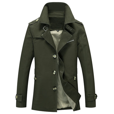 BOLUBAO Men Jacket Coat Fashion Trench Coat Jaqueta Masculina Veste Homme Brand Casual Fit Overcoat Outerwear Jacket Male