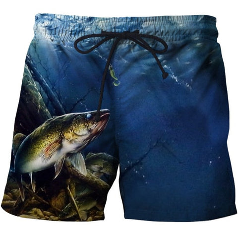 3d Fish Quick Dry Summer Mens Siwmwear Mens Beach Board Shorts Briefs For Men Swim Trunks Swim Shorts Beach Wear size s-6xl