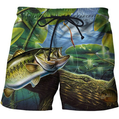 3d Fish Quick Dry Summer Mens Siwmwear Mens Beach Board Shorts Briefs For Men Swim Trunks Swim Shorts Beach Wear size s-6xl