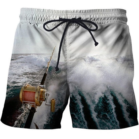 3d Fish Quick Dry Summer Mens Siwmwear Mens Beach Board Shorts Briefs For Men Swim Trunks Swim Shorts Beach Wear size s-6xl