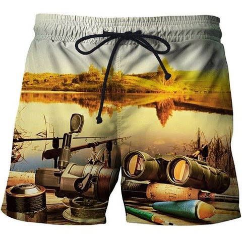 3d Fish Quick Dry Summer Mens Siwmwear Mens Beach Board Shorts Briefs For Men Swim Trunks Swim Shorts Beach Wear size s-6xl