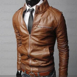 Mens Leather Jackets Men Jacket High Quality Classic Motorcycle Bike Cowboy Jackets Male Plus Thick Coats M-3XL