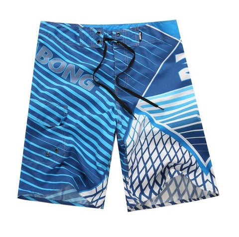 Summer 2019 Brand Fashion Printed Board Shorts Men 100% Quick Dry Elastic Man Boardshorts Sexy Spandex Beach Short Male Swimwear