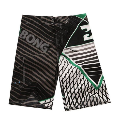 Summer 2019 Brand Fashion Printed Board Shorts Men 100% Quick Dry Elastic Man Boardshorts Sexy Spandex Beach Short Male Swimwear