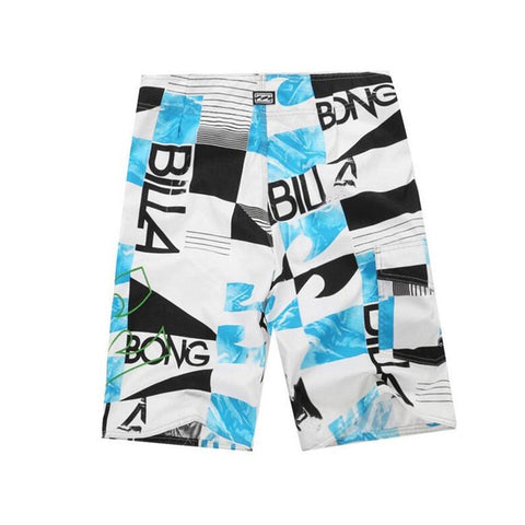 Summer 2019 Brand Fashion Printed Board Shorts Men 100% Quick Dry Elastic Man Boardshorts Sexy Spandex Beach Short Male Swimwear