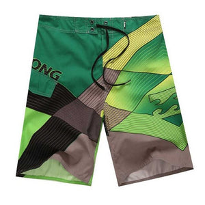 Summer 2019 Brand Fashion Printed Board Shorts Men 100% Quick Dry Elastic Man Boardshorts Sexy Spandex Beach Short Male Swimwear