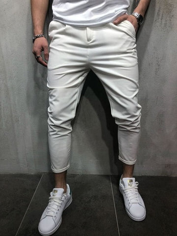 Brand Men Pants Hip Hop Harem Joggers Pants 2018 Male Trousers Mens Joggers Solid Shrink Ankle Pants Sweatpants M-4XL