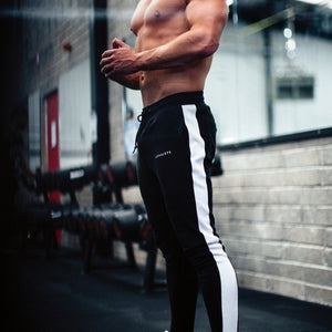 Alphalete Mens Joggers Casual Pants Fitness Men Sportswear Tracksuit Bottoms Skinny Sweatpants Trousers Gyms Jogger Track Pants