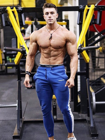 Alphalete Mens Joggers Casual Pants Fitness Men Sportswear Tracksuit Bottoms Skinny Sweatpants Trousers Gyms Jogger Track Pants