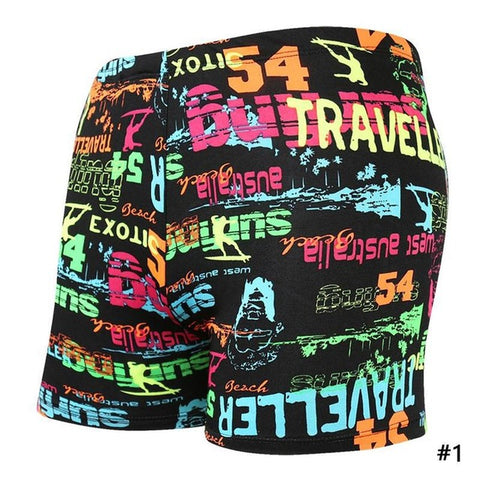 2019 New Summer Men's Swimwear Swimsuit Maillot De Bain Boy Swim Suits Boxer Shorts Swim Trunks Swimming Surf MEF6649