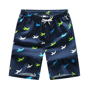 2018 Summer Hot Sale Male Short Pants Men' Beach Shorts Quick Dry Printing Board Shorts Men Casual Slim Boxers Bottoms