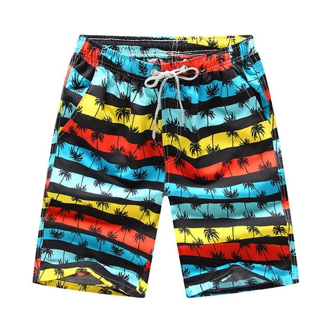 2018 Summer Hot Sale Male Short Pants Men' Beach Shorts Quick Dry Printing Board Shorts Men Casual Slim Boxers Bottoms