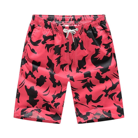 2018 Summer Hot Sale Male Short Pants Men' Beach Shorts Quick Dry Printing Board Shorts Men Casual Slim Boxers Bottoms