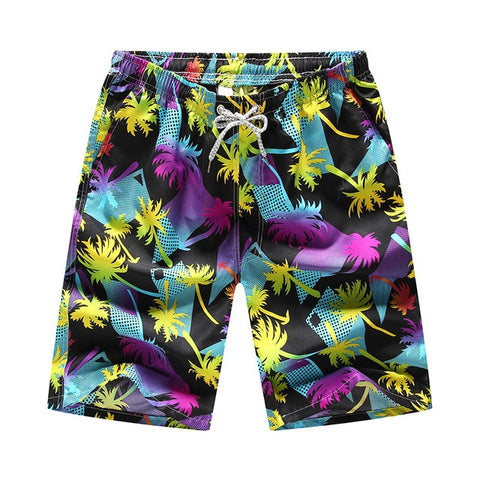 2018 Summer Hot Sale Male Short Pants Men' Beach Shorts Quick Dry Printing Board Shorts Men Casual Slim Boxers Bottoms