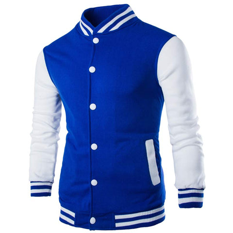 New Men/Boy Baseball Jacket Men 2019 Fashion Design Wine Red Mens Slim Fit College Varsity Jacket Men Brand Stylish Veste Homme