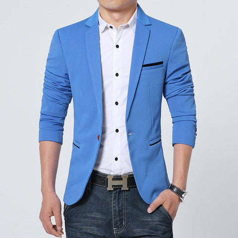 Men Blazer Brand New Luxury Business Casual Suit Men Blazers Set Formal Wedding Dress Beautiful Design Male Suit