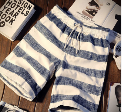 2019 fashion summer shorts loose quick-drying beach shorts Printed shorts trousers