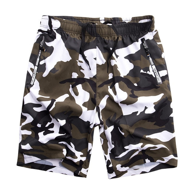 YIHUAHOO Casual Summer Shorts Men Plus Size 6XL 7XL 8XL Bermuda Board Camouflage Beach Shorts Printed Punk Mens Short Pants