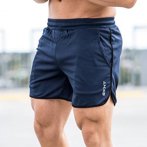 TJWLKJ Men's Beach Shorts Swimming Bodybuilding Trunks Fitness Sports Quick-drying Shorts Solid Running Shorts for Men