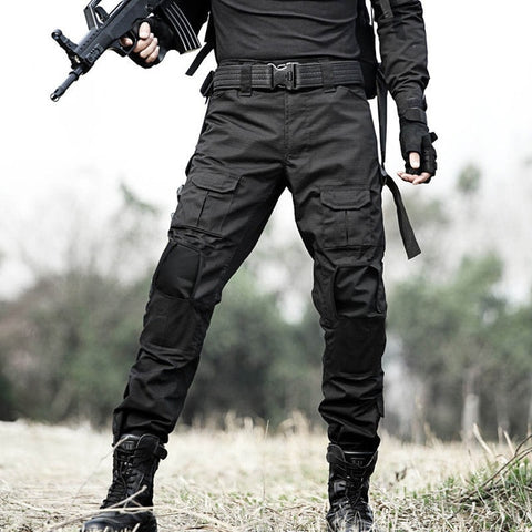 Tactical Pants Cargo Pants Men Military Knee Pad SWAT Army Airsoft Camouflage Clothes Hunter Field Work Combat Trouser Woodland