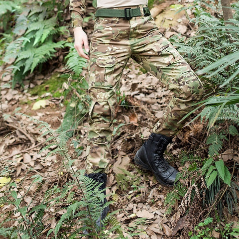 Tactical Pants Cargo Pants Men Military Knee Pad SWAT Army Airsoft Camouflage Clothes Hunter Field Work Combat Trouser Woodland